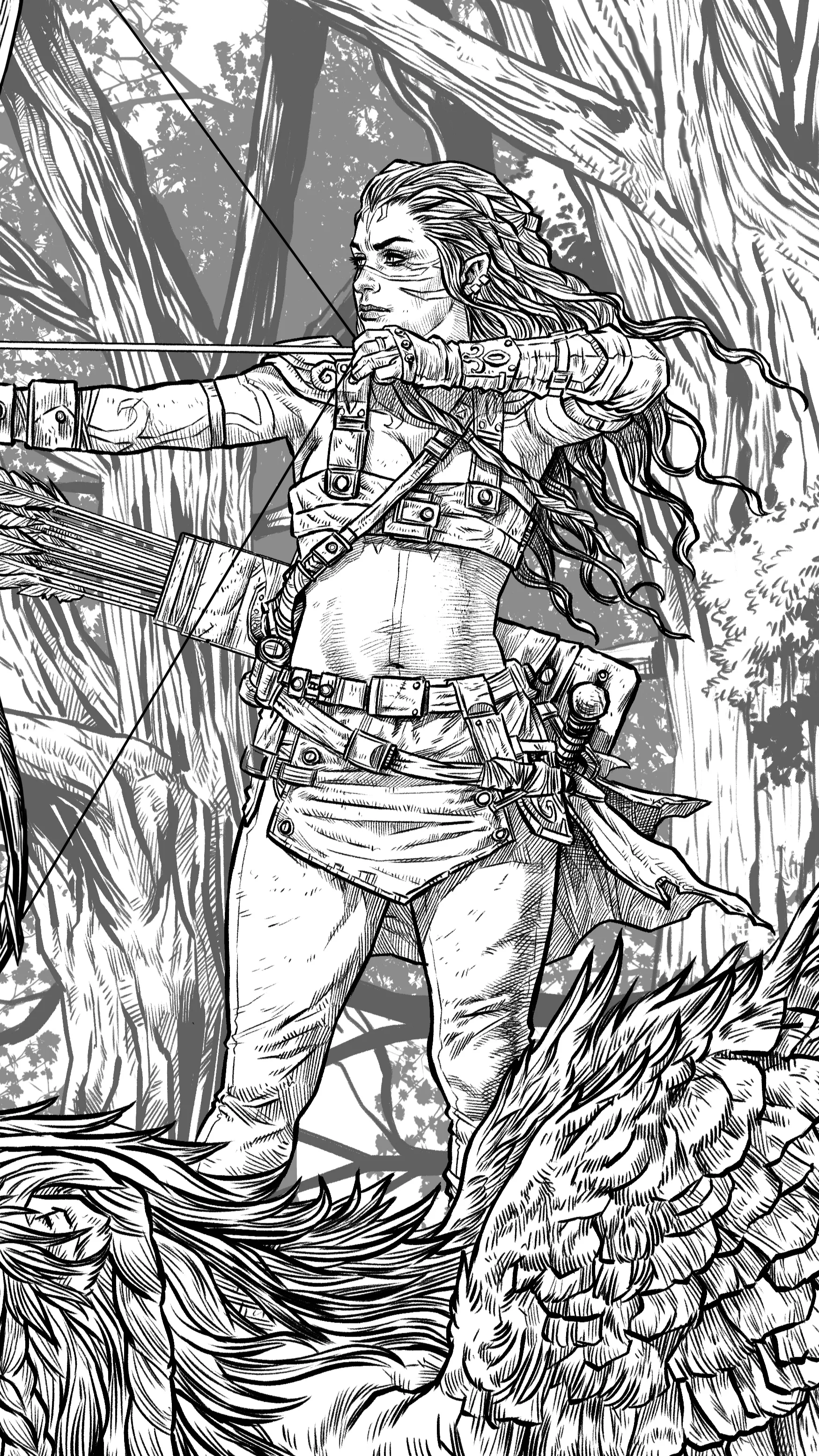 Arte de Kyller, protagonista de Interion — As Crônicas de Júpiter