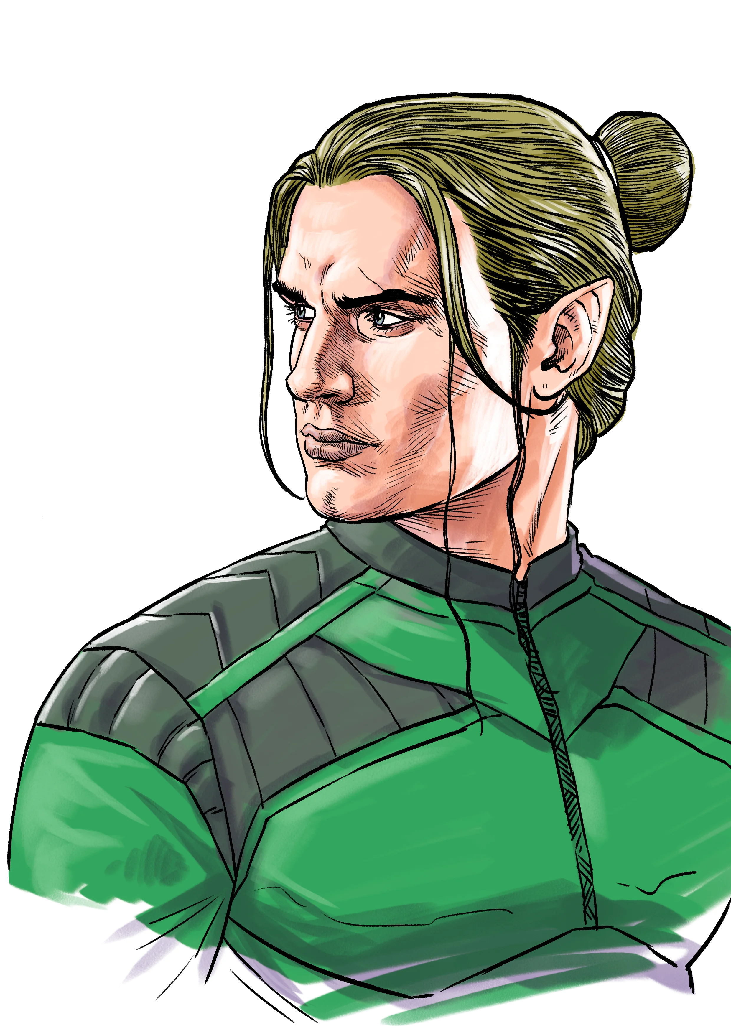Retrato de Zion Voluz, general de Interion